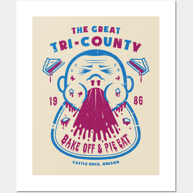 Tri-County Pie Eater Wall Art by Stationjack